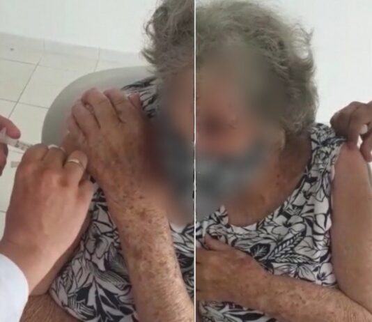 Filha denuncia que profissional da Saúde fingiu vacinar sua mãe idosa no litoral paulista