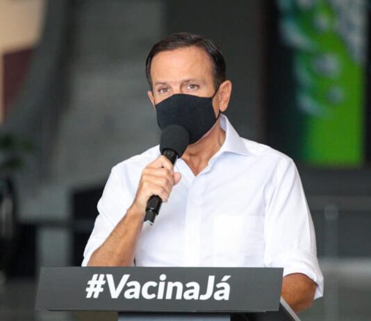 Doria afirma que Fase Emergencial reduziu em 17,4% internações por Covid em SP