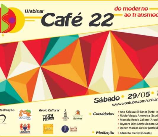 “Café 22 – Do moderno ao transmoderno”: evento online debate a Semana de Arte Moderna de 1922