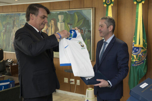 Bolsonaro e Caboclo