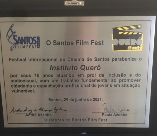 Sexta edição do Santos Film Fest homenageia os 15 anos do Instituto Querô