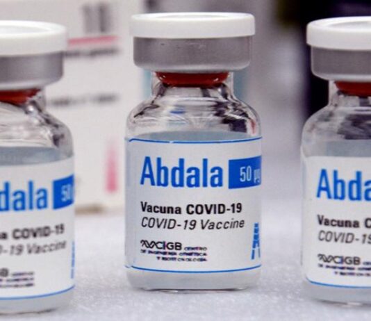Vacina cubana Abdala contra Covid tem 92% de eficácia; Soberana chega a 62%