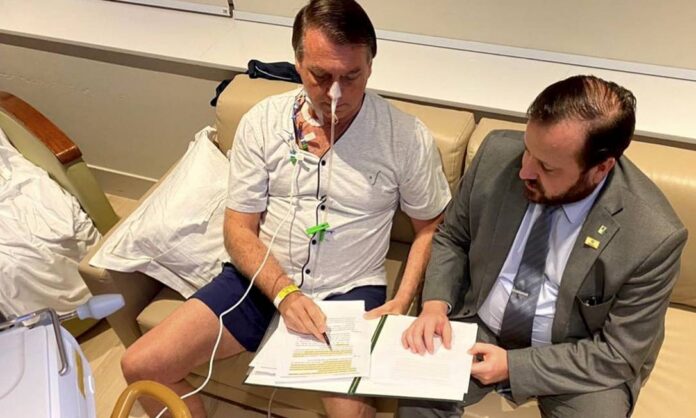 Bolsonaro no hospital