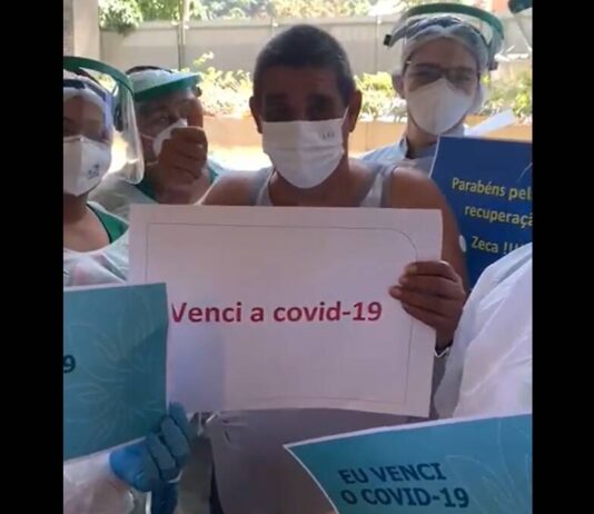 Zeca Pagodinho tem alta, grava vídeo para celebrar e alerta: “Venci a Covid-19. Vacinem-se”