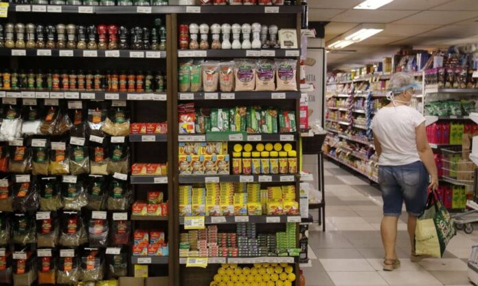 Supermercado na zona sul do Rio de Janeiro.