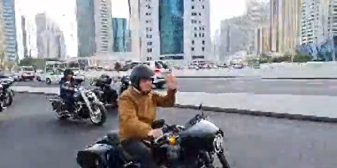 Bolsonaro moto