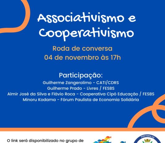 Fórum de Economia Solidária da Baixada debate nesta quinta “Cooperativismo e Associativismo”