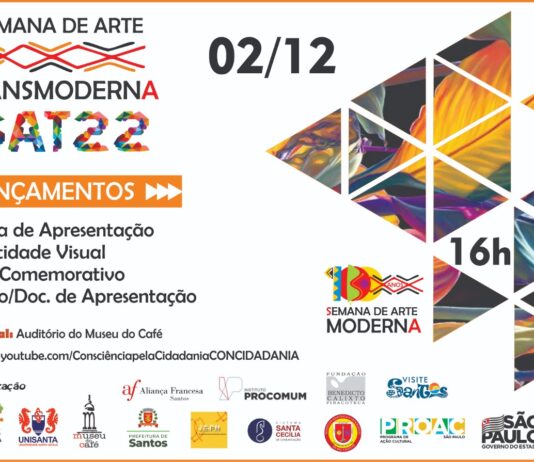 Semana de Arte Transmoderna de 2022 promove dia de lançamentos de ações em Santos