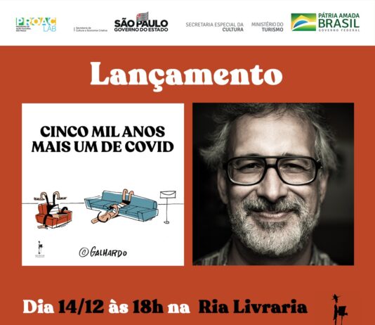 Galhardo lança diário ilustrado dos dias de pandemia publicado pela editora santista Realejo
