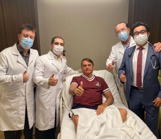 Desobstrução intestinal: Bolsonaro tem alta dois dias após se internar às pressas em São Paulo