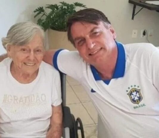 Morre a mãe de Jair Bolsonaro, aos 94 anos, em Registro, no Vale do Ribeira