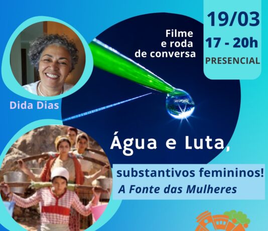 Roda de conversa e filme discutem luta das mulheres e questões relacionadas à água