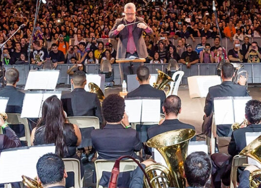 Orquestra de Metais e Percussão de Cubatão interpreta temas de filmes, desenhos e animes