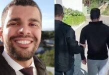 VÍDEO: Procurador que agrediu colega é preso em clínica em Itapecerica da Serra