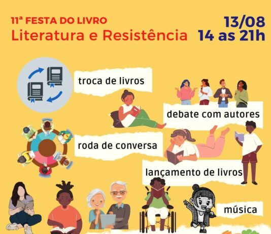 “Literatura e Resistência” é o tema da 11ª Festa do Livro na Estação da Cidadania de Santos