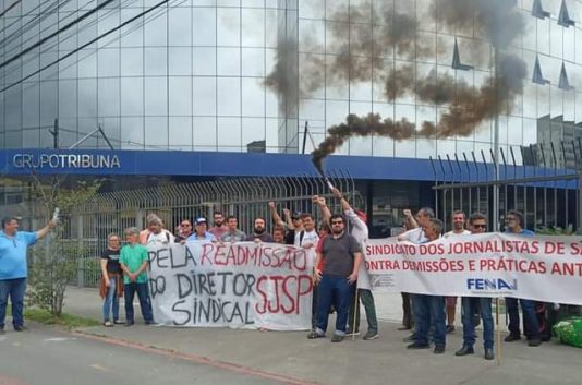 Grupo A Tribuna é intimado a se manifestar sobre demissão de diretor do Sindicato dos Jornalistas