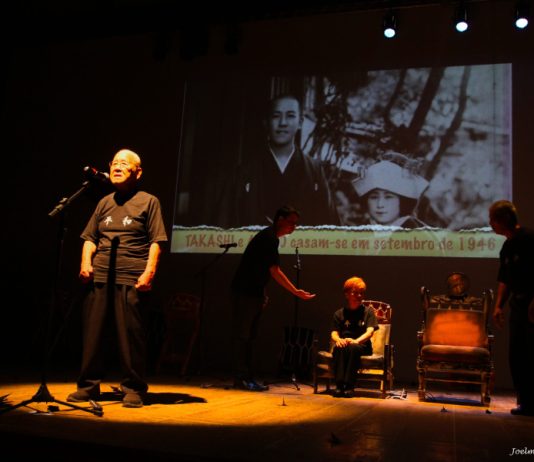 Espetáculo teatral com sobreviventes da bomba atômica tem apresentação no Guarujá