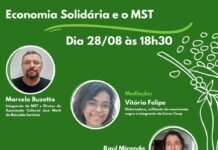 Live debate economia solidária e o Movimento dos Trabalhadores Rurais Sem Terra