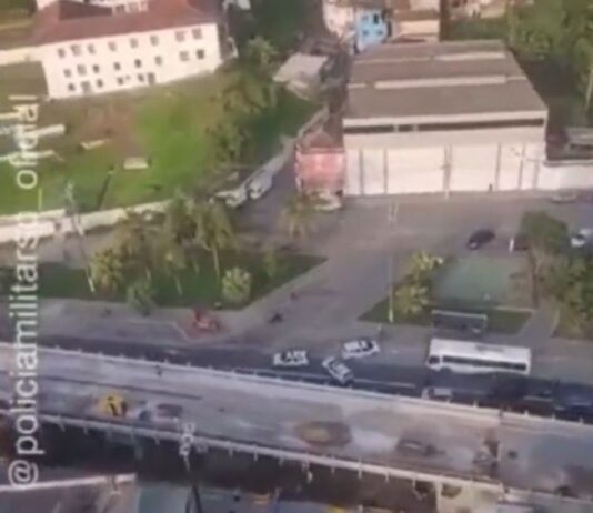 VÍDEO: Suspeito de atirar em PM em Santos é preso em ônibus com arma e drogas