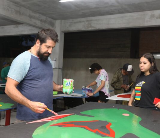 Coletivo Dique da Pintura lança exposição no Jardim Botânico de Santos